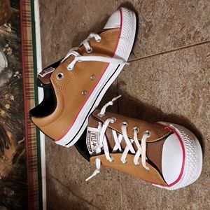 Converse All Star leather sneakers